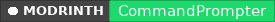 Modrinth data badge for CommandPrompter