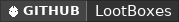 GitHub data badge for Loot Boxes