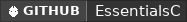 GitHub data badge for EssentialsC [1.17-26.1+ | Folia Support ]