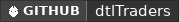 GitHub data badge for dtlTraders