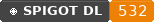 Spigot Downloads badge for Tebex WebHook for Discord