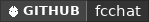 GitHub data badge for fcChat - Advanced Chat Management Plugin