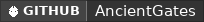 GitHub data badge for Ancient Gates