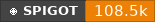 Spigot data badge for Sentinel