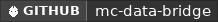 GitHub data badge for mc-data-bridge