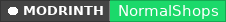 Modrinth data badge for NormalShops