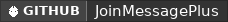 GitHub data badge for Join Message Plus - The all-in-one join message plugin