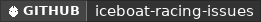 GitHub data badge for Frostline Racing [Beta] - Ice Boat Minigame