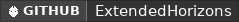 GitHub data badge for ExtendedHorizons
