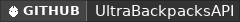 GitHub data badge for 33% SALE⚡ULTRA  BACKPACKS ⚡[1.13–1.21.X]  ~ The Ultimate Backpack System for Your Server