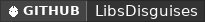 GitHub data badge for Lib's Disguises [Free]