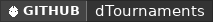 GitHub data badge for dTournaments | GUI Rewards | Randomized Pool | 20+ Objectives