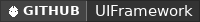 GitHub data badge for UIFramework