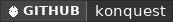 GitHub data badge for Konquest