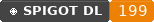 Spigot Downloads badge for MinePay [1.8–1.21] – Modern Payments & In-Game Store
