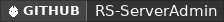 GitHub data badge for RS-ServerAdmin