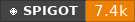Spigot data badge for FAuction - Auction plugin with bungeecord support