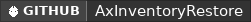 GitHub data badge for AxInventoryRestore | Easy Inventory Backups