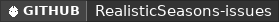 GitHub data badge for RealisticSeasons | 1.16.3-1.21.11 | Seasons in your minecraft world | With temperature and calendar!