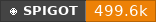 Spigot data badge for SimpleScore | Animated Scoreboard