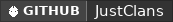 GitHub data badge for JustClans