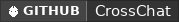 GitHub data badge for CrossChat