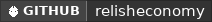 GitHub data badge for RelishEconomy