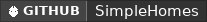 GitHub data badge for SimpleHomes