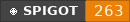 Spigot data badge for EasyTrade