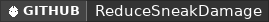GitHub data badge for ReduceSneakDamage