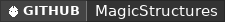 GitHub data badge for MagicStructure