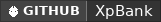 GitHub data badge for XpBank