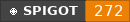 Spigot data badge for FortunePillars