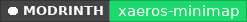 Modrinth data badge for NMinimap - Serverside minimap based on core shaders