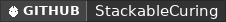 GitHub data badge for StackableCuring