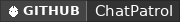 GitHub data badge for ChatPatrol