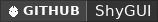 GitHub data badge for ShyGUI [GUI|GeyserMC|Folia|26.1]