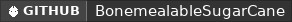 GitHub data badge for Bonemealable Sugar Cane [1.20.5-26.1.2]