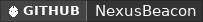GitHub data badge for NexusBeacon