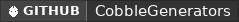 GitHub data badge for CobbleGenerators