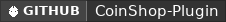 GitHub data badge for CoinShop