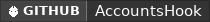 GitHub data badge for AccountsHook