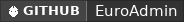 GitHub data badge for EuroAdmin