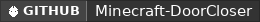 GitHub data badge for DoorCloser