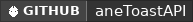 GitHub data badge for ane | Custom Toast Notification | 1.21.4+ Model Support