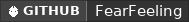 GitHub data badge for FearFeeling