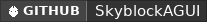 GitHub data badge for (Addon) Skyblock AGUI