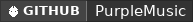 GitHub data badge for PurpleMusic