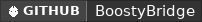 GitHub data badge for BoostyBridge