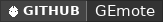 GitHub data badge for GEmote - Modern lightweight particle emote plugin! - [1.13 - 26.2]